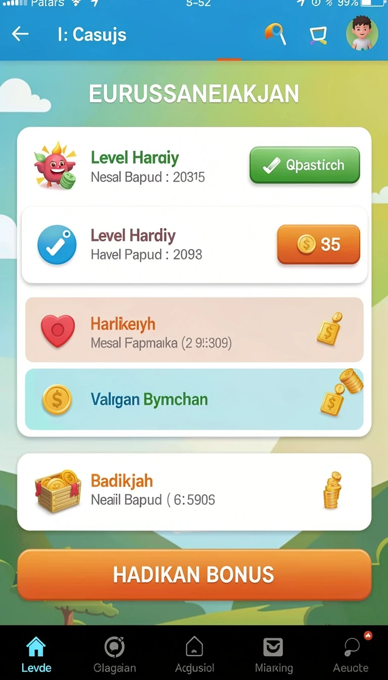 Tampilan uh77 APK Full Version untuk Android