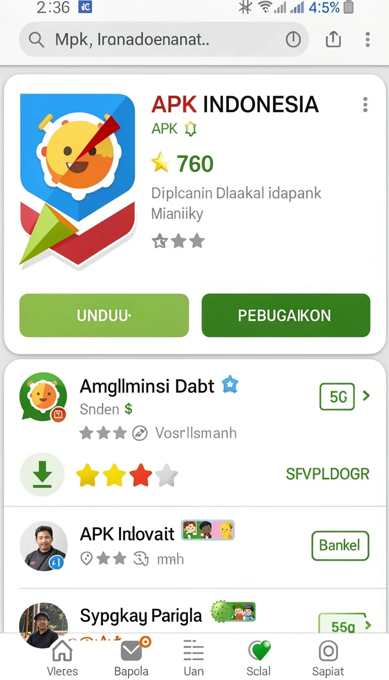 Tampilan Download mc777 APK Terbaru untuk HP Android