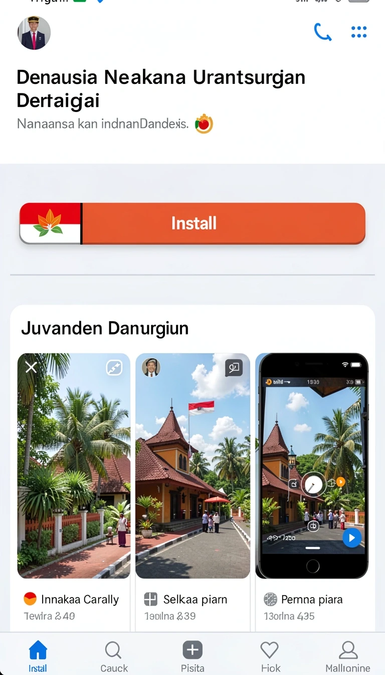 Tampilan Download v21 APK Terbaru Full Version